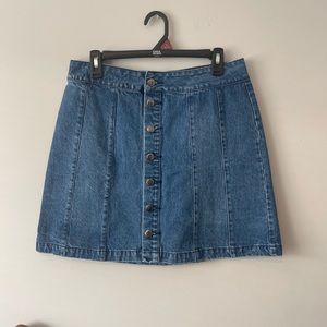 Denim skirt